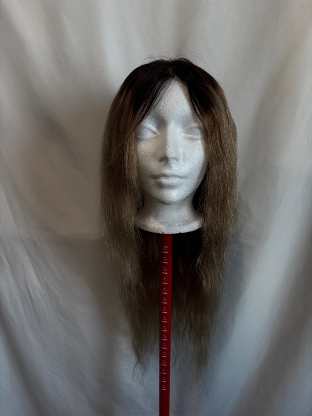 Natural Ombre Long Women's Wig - Brown Shade